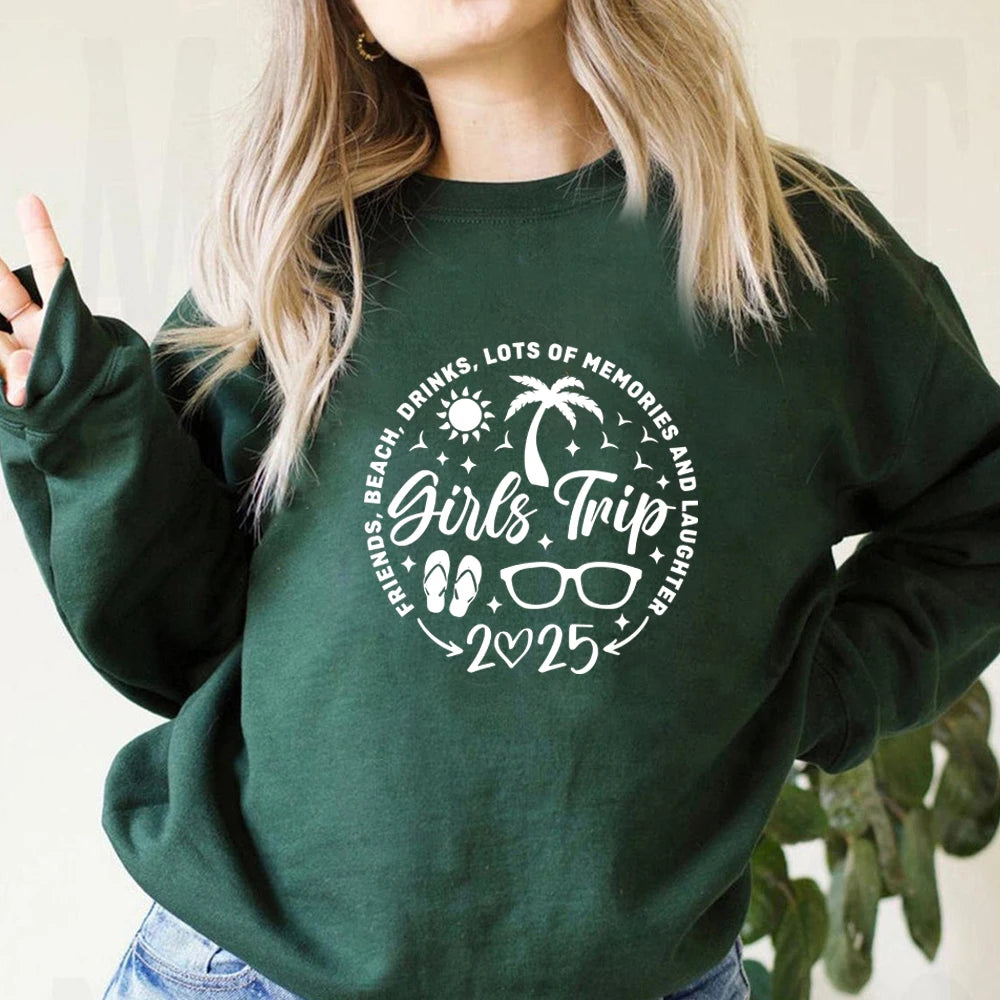 Soft Knit Graphic Print Sweatshirt — Beige | KIMLUD
