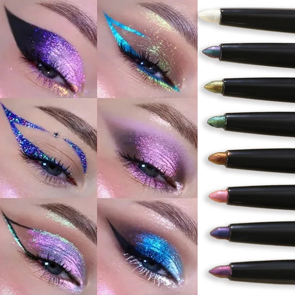 Eyeliner Pencil - Waterproof - Twist-Up - Pearlescent Aurora | KIMLUD