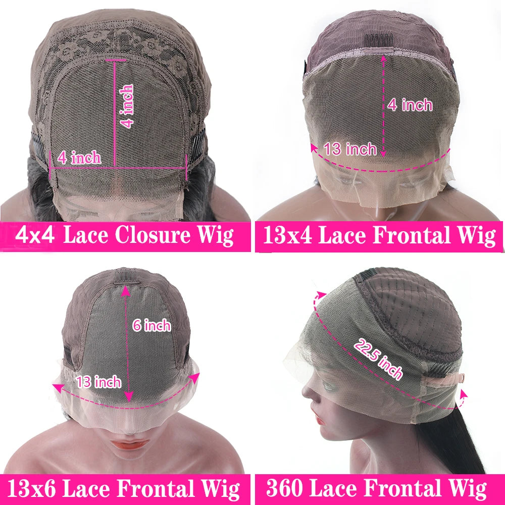 Highlight Body Wave Lace Front Wig Pre Plucked 13x4 13x6 HD Transparent Lace Frontal Closure Glueless Wigs For Women Human Hair