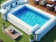 Commercial Customized Inflatable Sofa Pools Swimming With Portable Lounge for Party