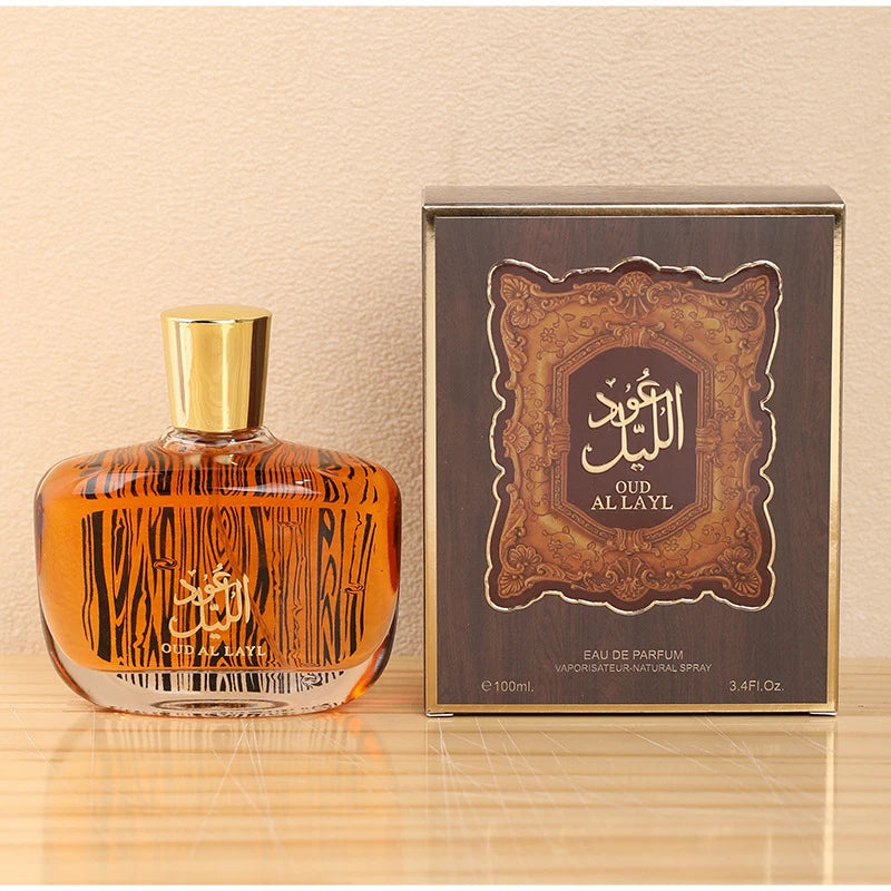 Oud Cedar Sandalwood Eau De Parfum — Gold | KIMLUD