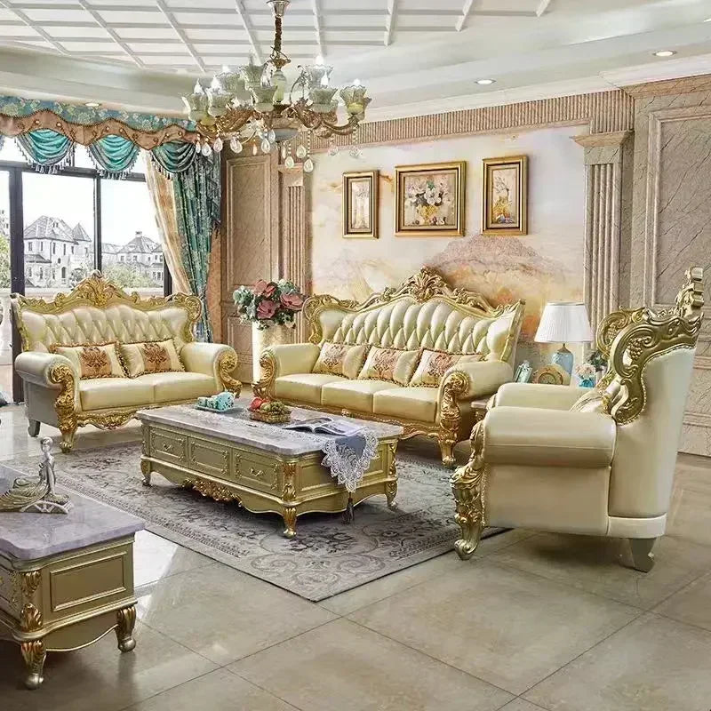 Nordic Modular Sofa With Reclining Seats — Golden | KIMLUD