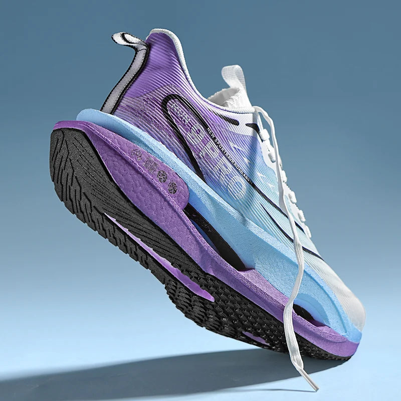 Carbon Board Marathon Running Shoes Men Comfortable Athletic Women's Sneakers Breathable Walking Basketball Sneakers Men