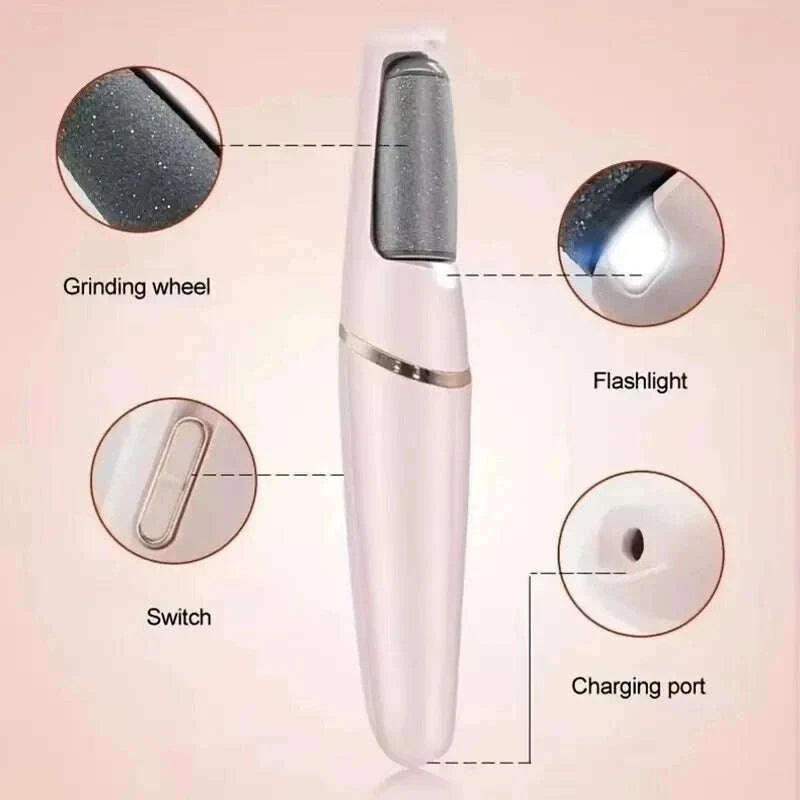 new-in-usb-electric-dead-skin-pedicure-automatic-foot-grinder-rechargeable-roller-feet-pedicure-tool-with-removable-roller-headskimlud-womens-fashion-34599383