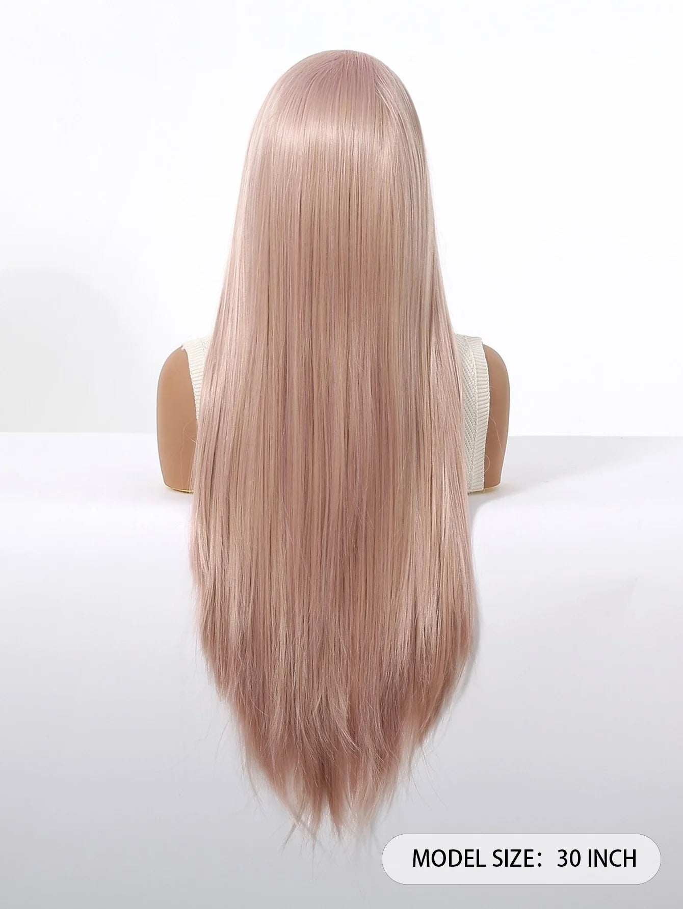 Lace Front Wig – HD Lace Front – High Temperature Fiber – Ash Pink | KIMLUD