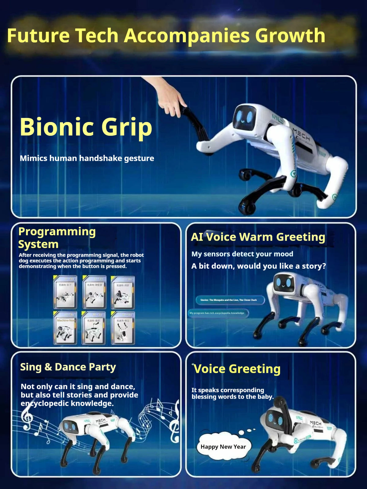 Robot Dog – Programmable Remote Control Toy – Plastic | KIMLUD