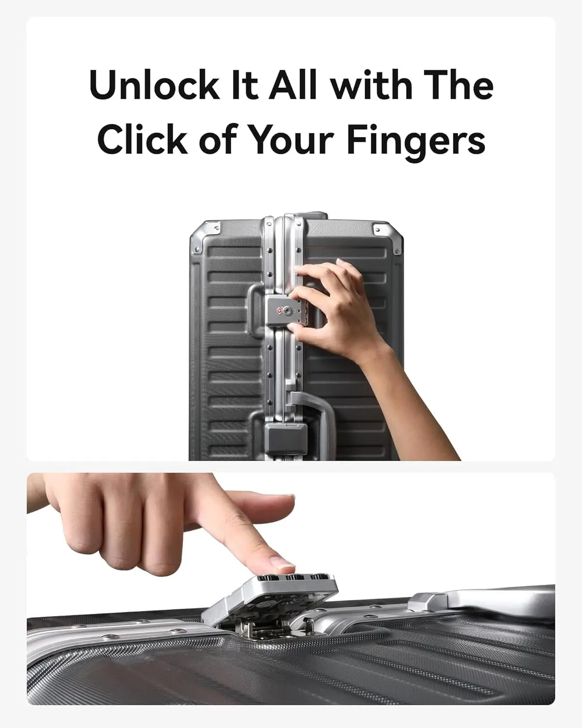 Spinner Luggage Sets Hard Shell Polycarbonate Suitcase Sets 2 Piece 20 28