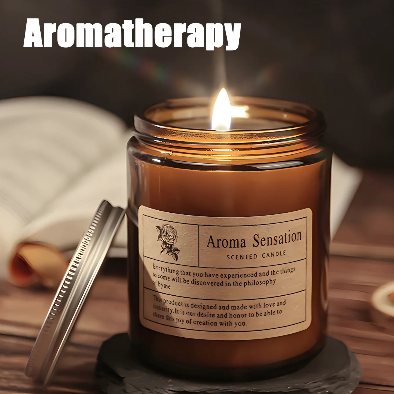 KIMLUD, Scented Candle Handmade Soy Wax Aromatherapy Candle Valentines Mothers Day Christmas Birthday Graduation Lavender Scented Gift, KIMLUD Womens Clothes