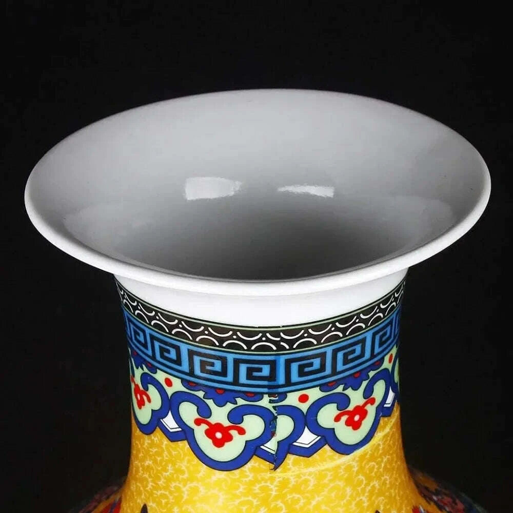 KIMLUD, Large Ceramic Floor Vase Handmade Home Decor Vase Home Decor Free Shipping, KIMLUD Womens Clothes