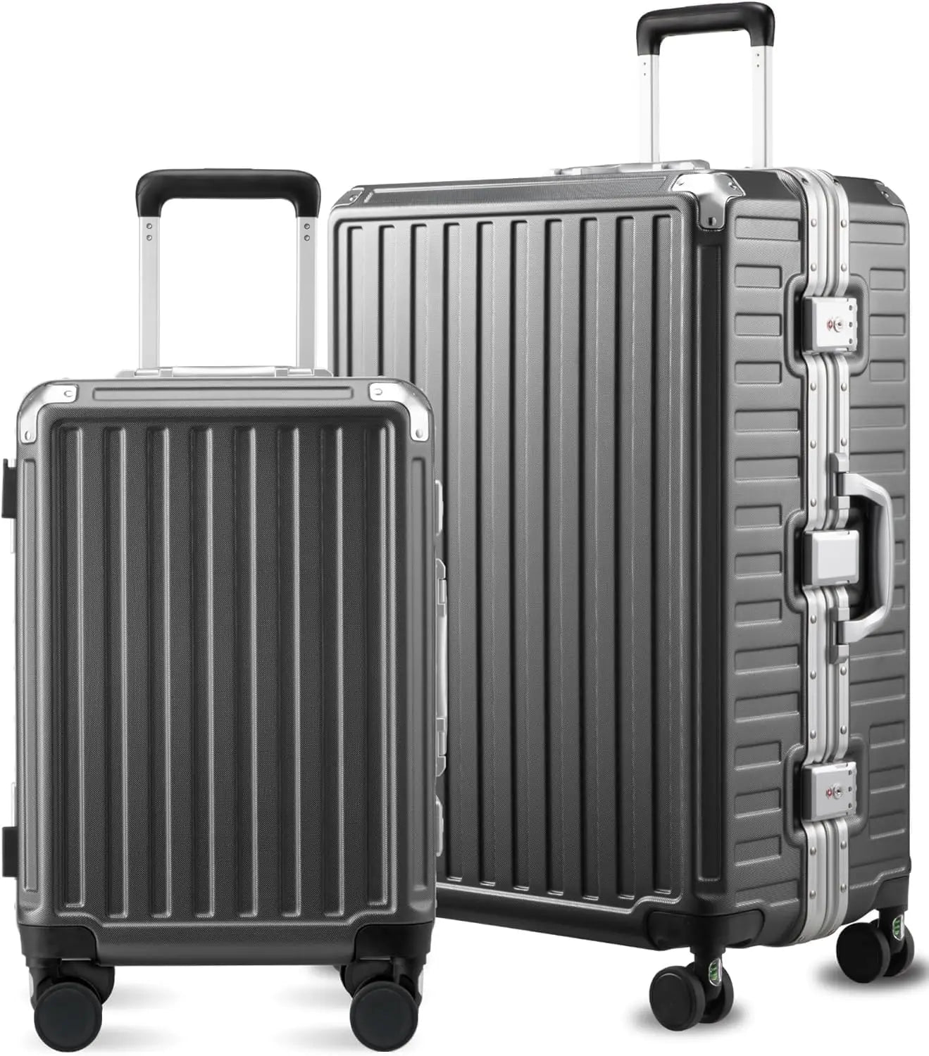 Spinner Luggage Sets Hard Shell Polycarbonate Suitcase Sets 2 Piece 20 28