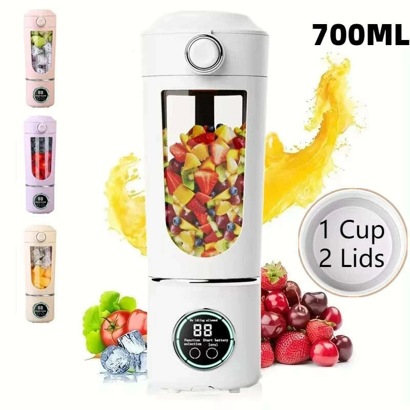 new-portable-juice-maker-blender-for-shakes-smoothie-700ml-durable-juicer-steel-blades-2-in-1-blender-bottle-smoothie-portablekimludkimlud-35564593