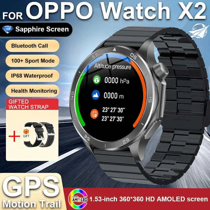 2025-new-oppo-wanch-x2-max-outdoor-sports-men-smartwatch-gps-motion-trajectory-compass-amoled-screen-ip67-waterproof-smart-watchkimlud-womens-fashion-34608913