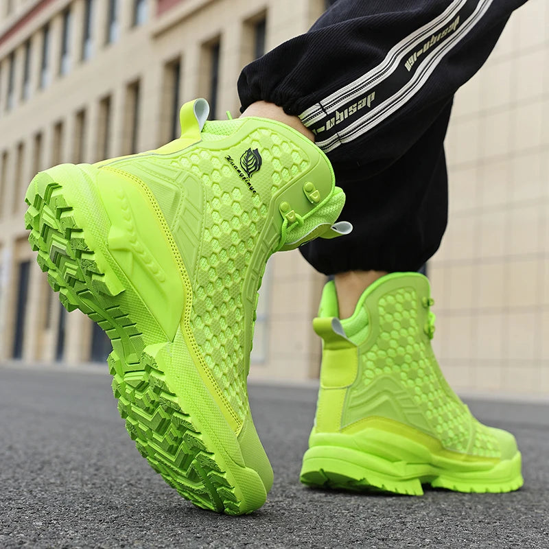 Men's Winter Boots – Warm Waterproof Non-Slip Plush – Snow Boots | KIMLUD