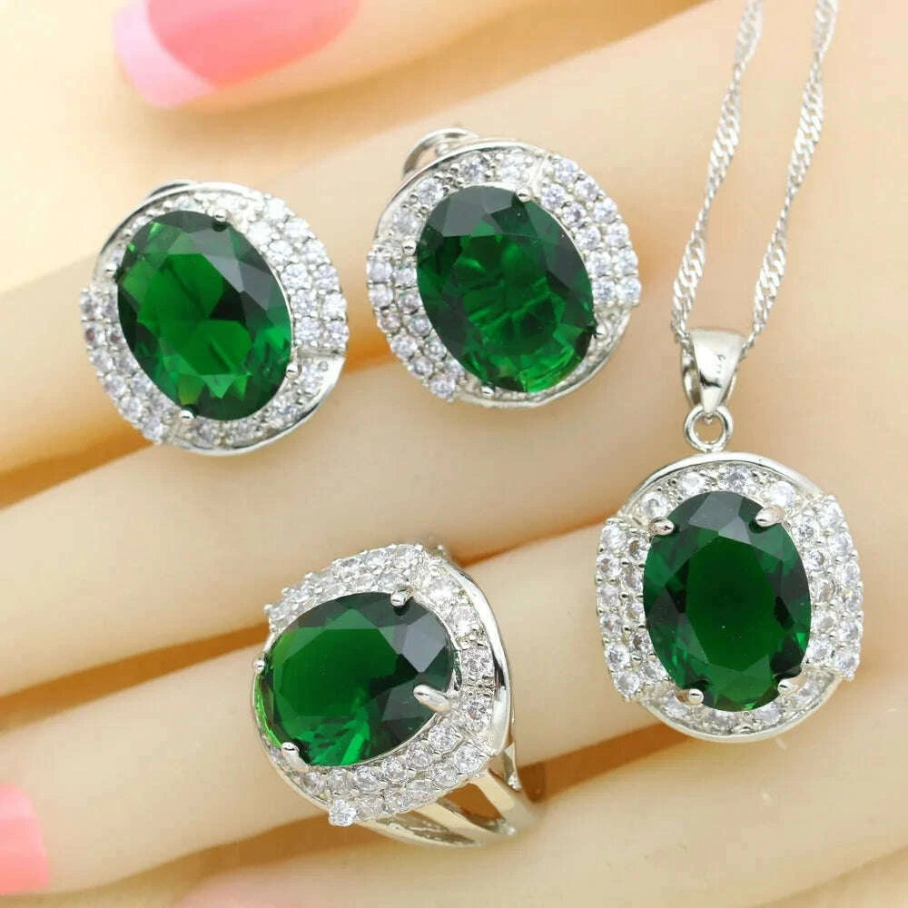 925-silver-jewelry-sets-green-zirconia-necklace-pendant-hoop-earrings-ring-bracelet-for-women-gift-boxkimlud-womens-fashion-34624301