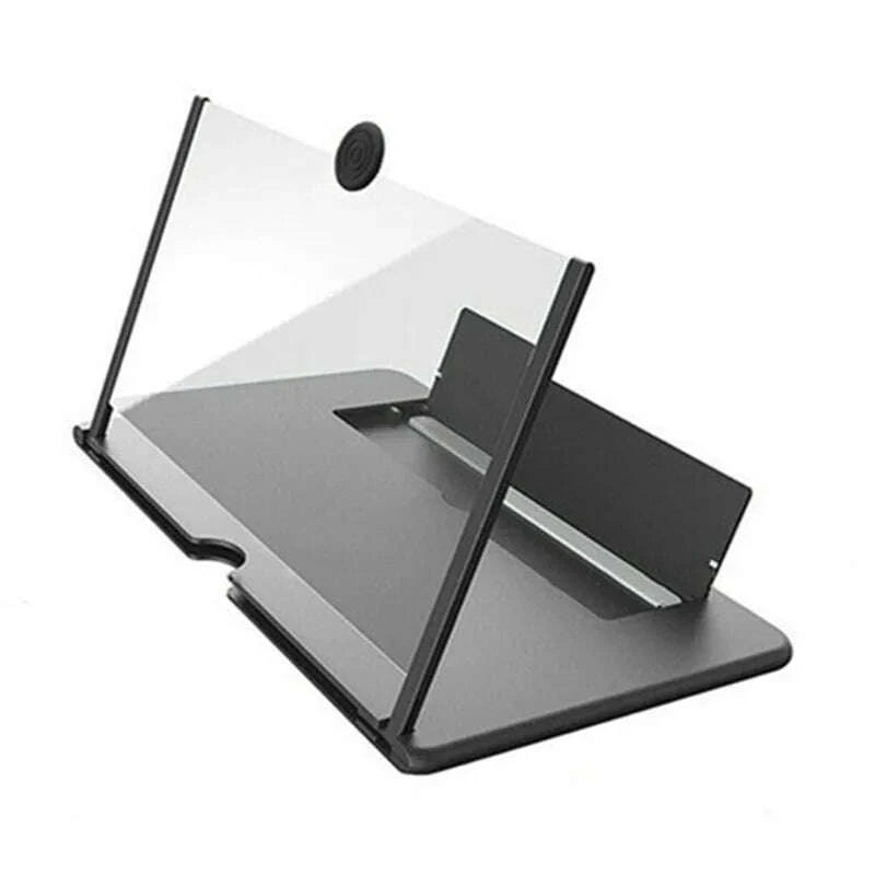 KIMLUD, Pull-Out Phone Screen Amplifier 10 12 Inch 3D HD Video Magnifier with Anti-Blue Light Foldable Lazy Stand for All Smartphones, KIMLUD Womens Clothes