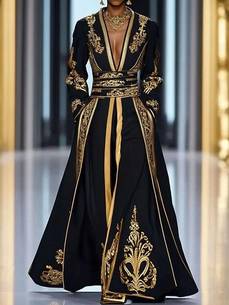 retro-patchwork-printing-fashion-maxi-dress-women-autumn-long-sleeve-chic-party-dress-2025-v-neck-vintage-loose-ladies-dresseskimlud-womens-clothes-35073899