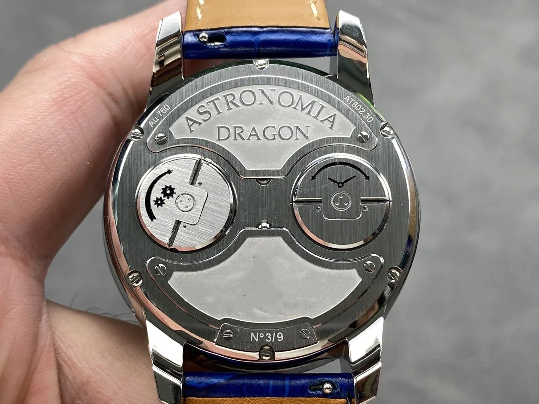 Creative Starry Sky Rotating Earth Globe Men's Automatic Mechanical Watch