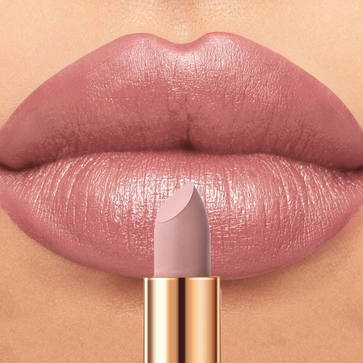 Matte Sexy Nude Red Silky Lipstick 8 Colors Waterproof Long Lasting and Nonstick Cup Moisturizing Lipstick Makeup Cosmetics 4g
