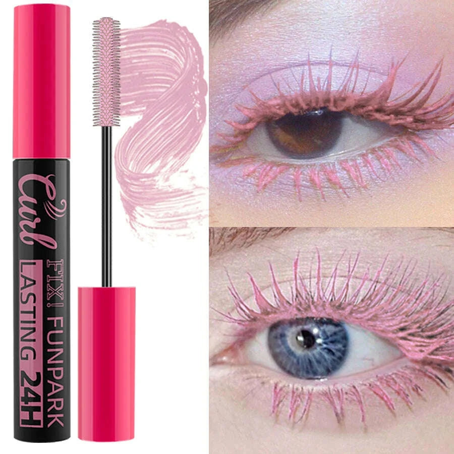 9-color-mascara-thick-curl-waterproof-natural-eyelash-long-lasting-blue-white-green-pink-black-eye-makeup-korean-cosmeticskimludkimlud-35559097