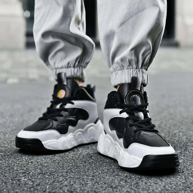 KIMLUD, Men's Winter Boots Warm Waterproof Non-Slip Plush Sneakers Shoes - Winter Slippers Male Tenis Boots, KIMLUD Womens Clothes