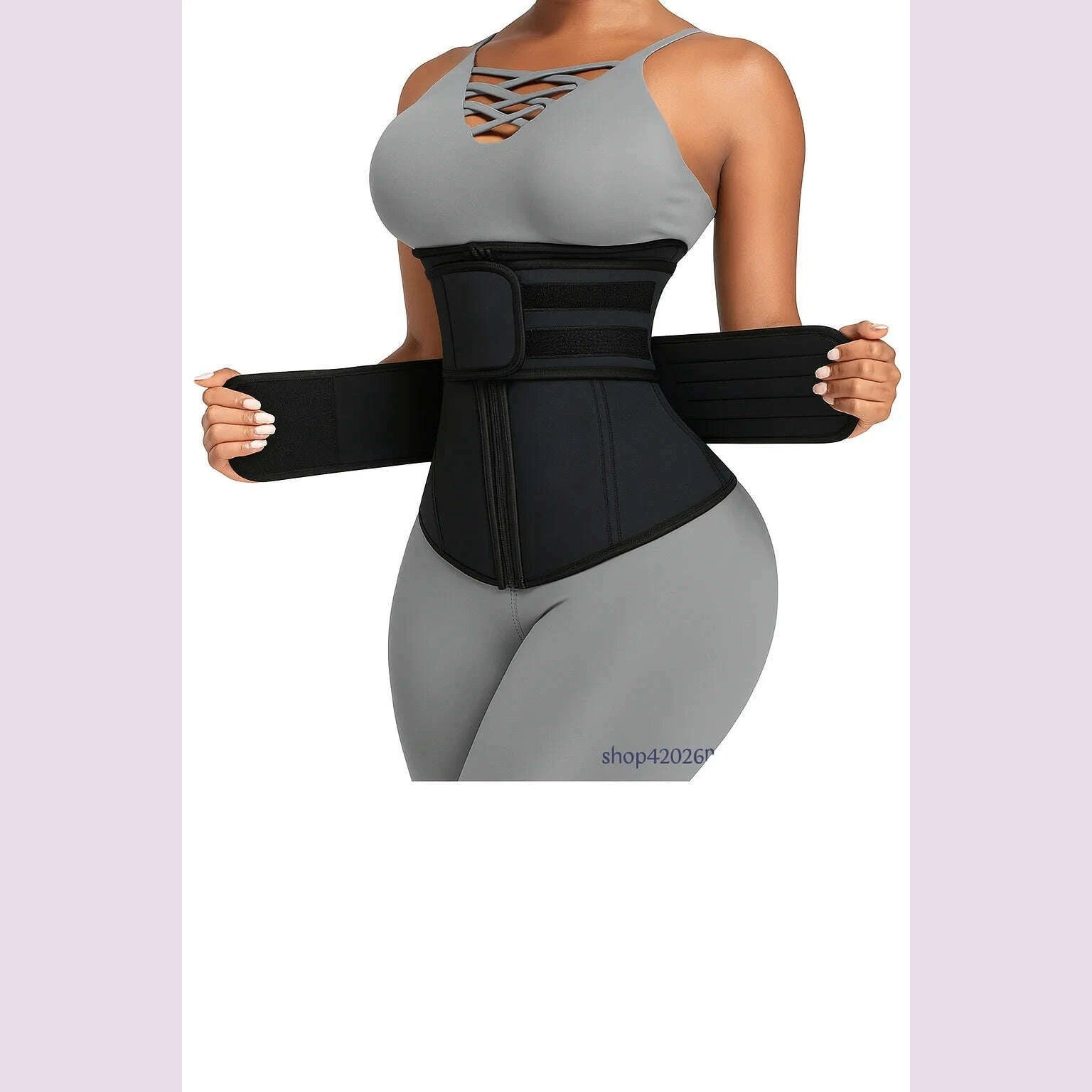 adjustable-waist-trainer-for-women-double-belts-neoprene-corset-with-zipper-workout-cincher-for-tummy-control-back-supportkimlud-womens-fashion-34620818
