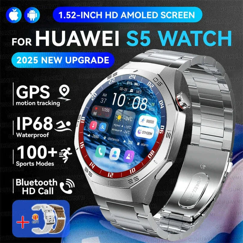 2025new-guhuavmi-gt5-pro-smart-watch-men-hd-amoled-screen-gps-motion-trajectory-heartrate-bluetooth-call-152-smartwatch-ip68kimlud-womens-fashion-34609113