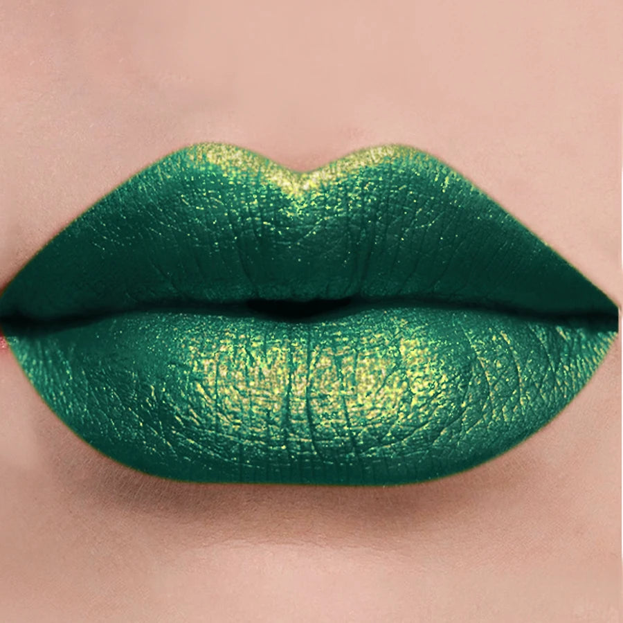 1PC Glitter Metallic 14 Colors Lip Glaze Shiny Long Lasting Lip Gloss Liquid Lipstick Korean Makeup Lip Oil Lip Tint Gifts