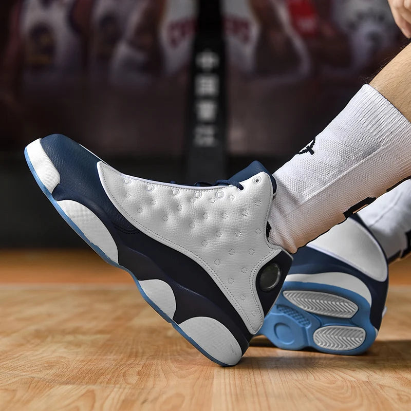 Men's Shoes Autumn 2025 New Basketball Mid-Top Casual Sports Trendy Shoes Youth Sneakers Sports Shoes Thick-Soled Casual Shoes