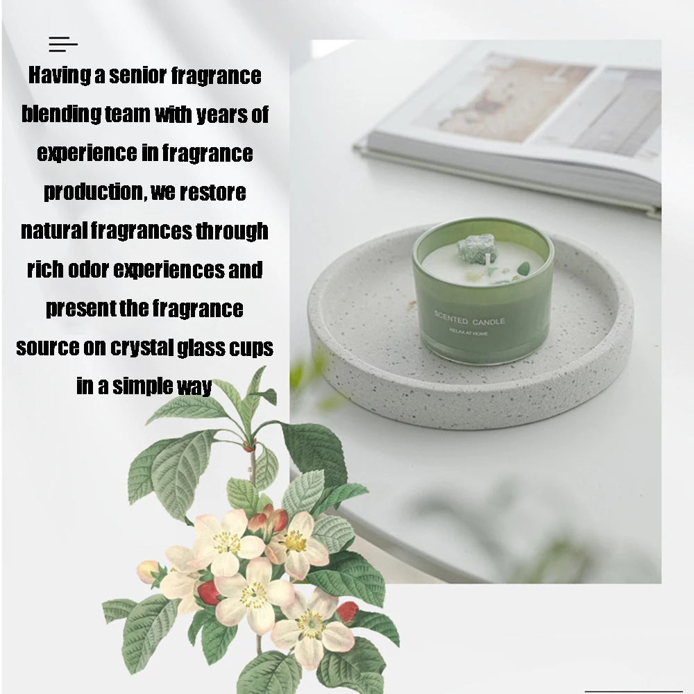 KIMLUD, Scented Wax Candle Smokeless Aromatic Soybean Candles Aromatherapy Wedding Birthday Party Gift 2024 Christmas Home Decoration, KIMLUD Womens Clothes