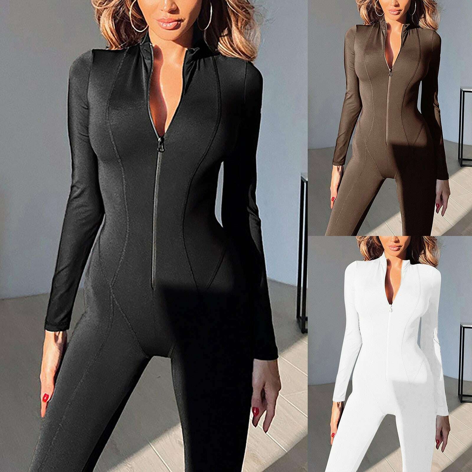 stitching-sports-slim-casual-jumpsuit-full-length-for-women-sport-yoga-knitted-round-neck-zipper-long-sleeve-womens-jumpsuit-kimlud-kimlud-33918284