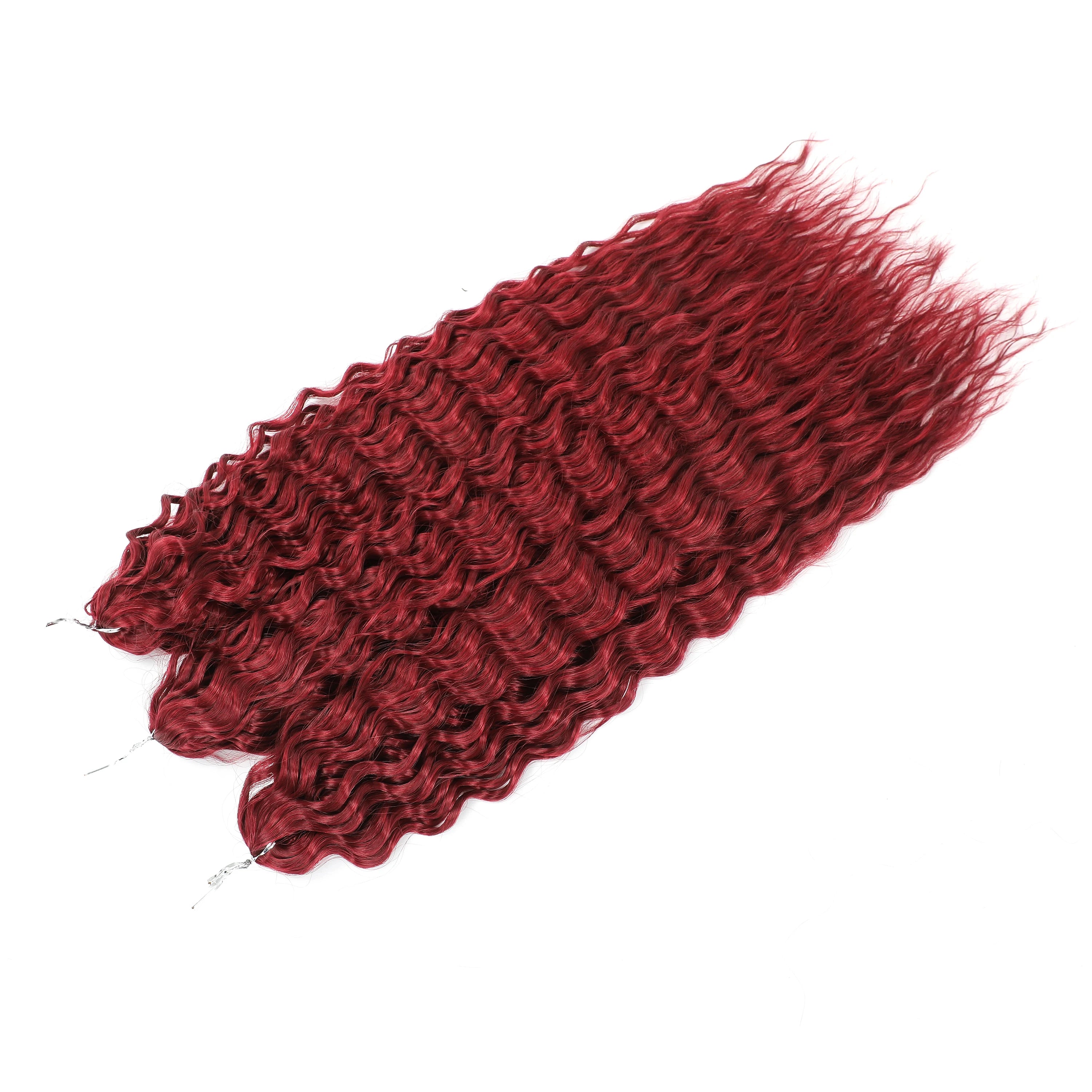 Crochet Braids Synthetic Hair High Temperature — Ombre Brown | KIMLUD