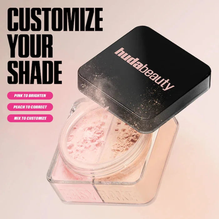 Brightening Loose Powder Duo Correcting For A Rested Luminous Complexion — Pink | KIMLUD
