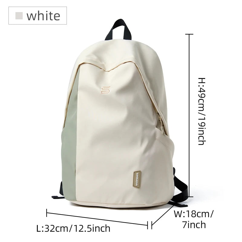 Ultra minimalist Lightweight Laptop Backpack Men Women Casual Waterproof Outdoor Travel Sport Rucksack Youth Teenage School Bag
