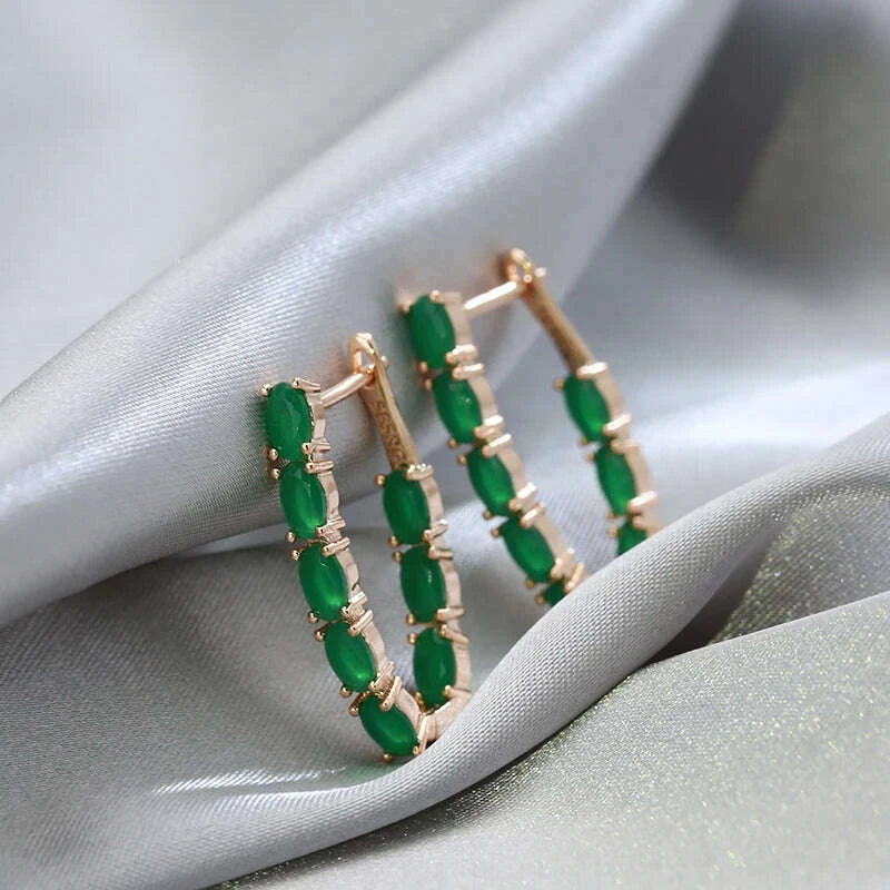 kinel-hot-emerald-oval-cut-zircon-long-drop-earrings-natural-zircon-with-585-rose-gold-women-earrings-fashion-wedding-jewelrykimlud-womens-fashion-34623185