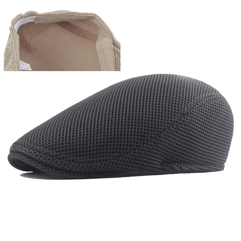 Men's Flat Hat Ivy Gatsby Newsboy Winter Spring Autumn Driving Cabbie Hunting Cap