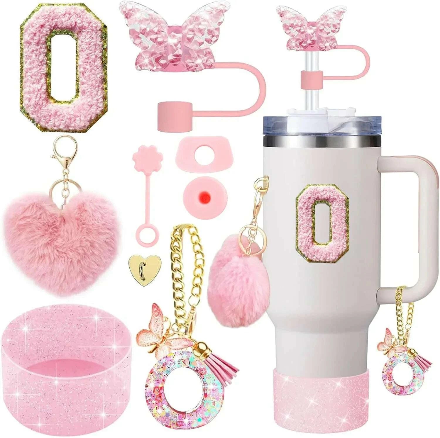kimlud-9pcs-cup-accessory-set-for-stanley-30oz-40oz-butterfly-straw-cover-cap-silicone-boot-charm-initials-sticker-spill-proof-stopper-kimlud-womens-clothes-34635300