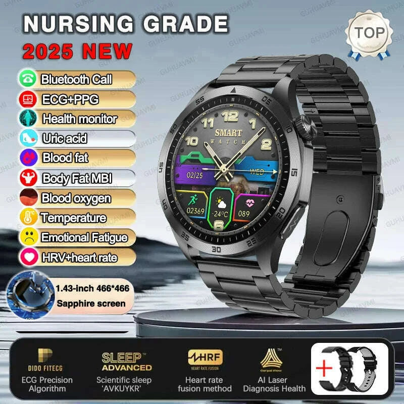 2025-new-for-huawei-ecgppg-laser-treatment-health-smart-watch-three-highs-clock-blood-pressure-heart-rate-men-hd-call-braceletkimlud-womens-fashion-34616045