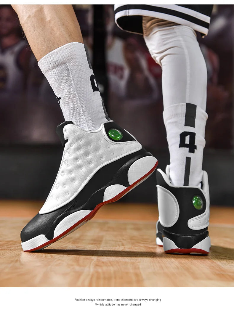 Men's Shoes Autumn 2025 New Basketball Mid-Top Casual Sports Trendy Shoes Youth Sneakers Sports Shoes Thick-Soled Casual Shoes