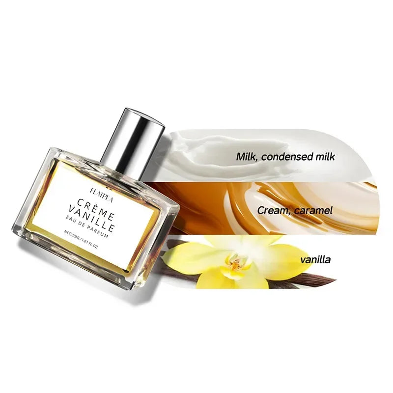 Vanilla Caramel Gourmand Fragrance Perfume — Ivory | KIMLUD
