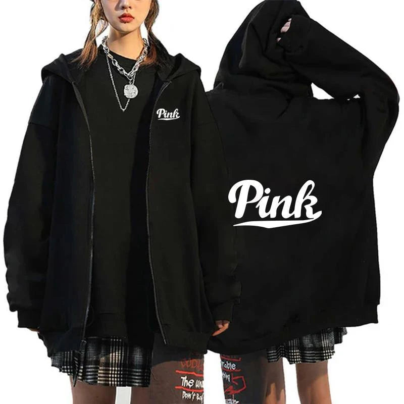 Hooded Sweatshirt – Printed Casual – Man-Made Fiber | KIMLUD