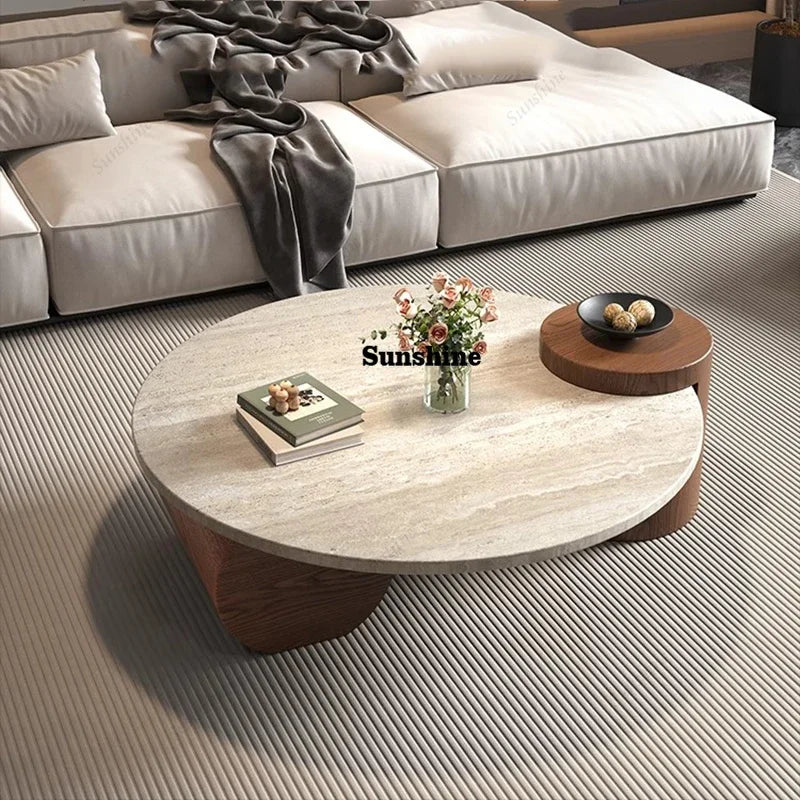 Designer Wood Coffee Table Japanese Modern Nordic Bedroom Coffee Table Minimalist Unique Mesa Auxiliar Entrance Hall Furniture