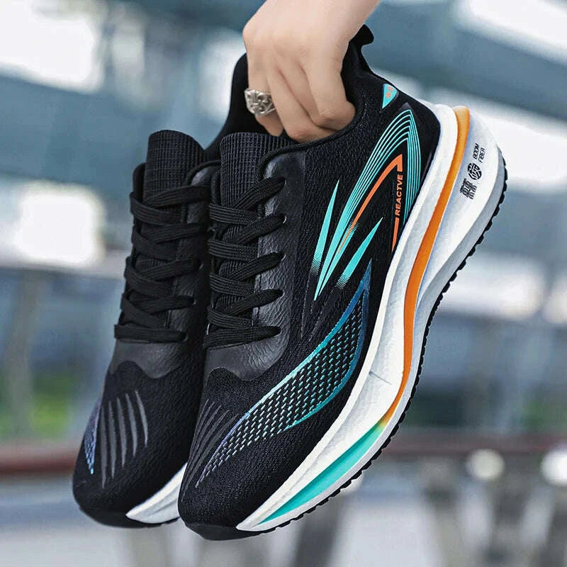 KIMLUD, Running Shoes Men Mesh Breathable Outdoor Sports Flat Casual Mesh Walking Comfortable Tennis Shoes for Man Sneakers, KIMLUD Womens Clothes
