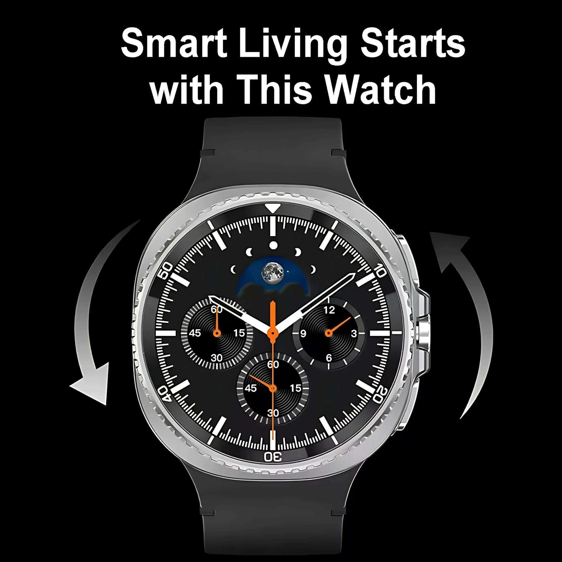 new-smart-watch-8-classic-rotating-dial-amoled-hd-screen-mens-gps-nfc-sport-modes-fitness-heart-rate-bluetooth-call-smart-watchkimlud-womens-fashion-34608465