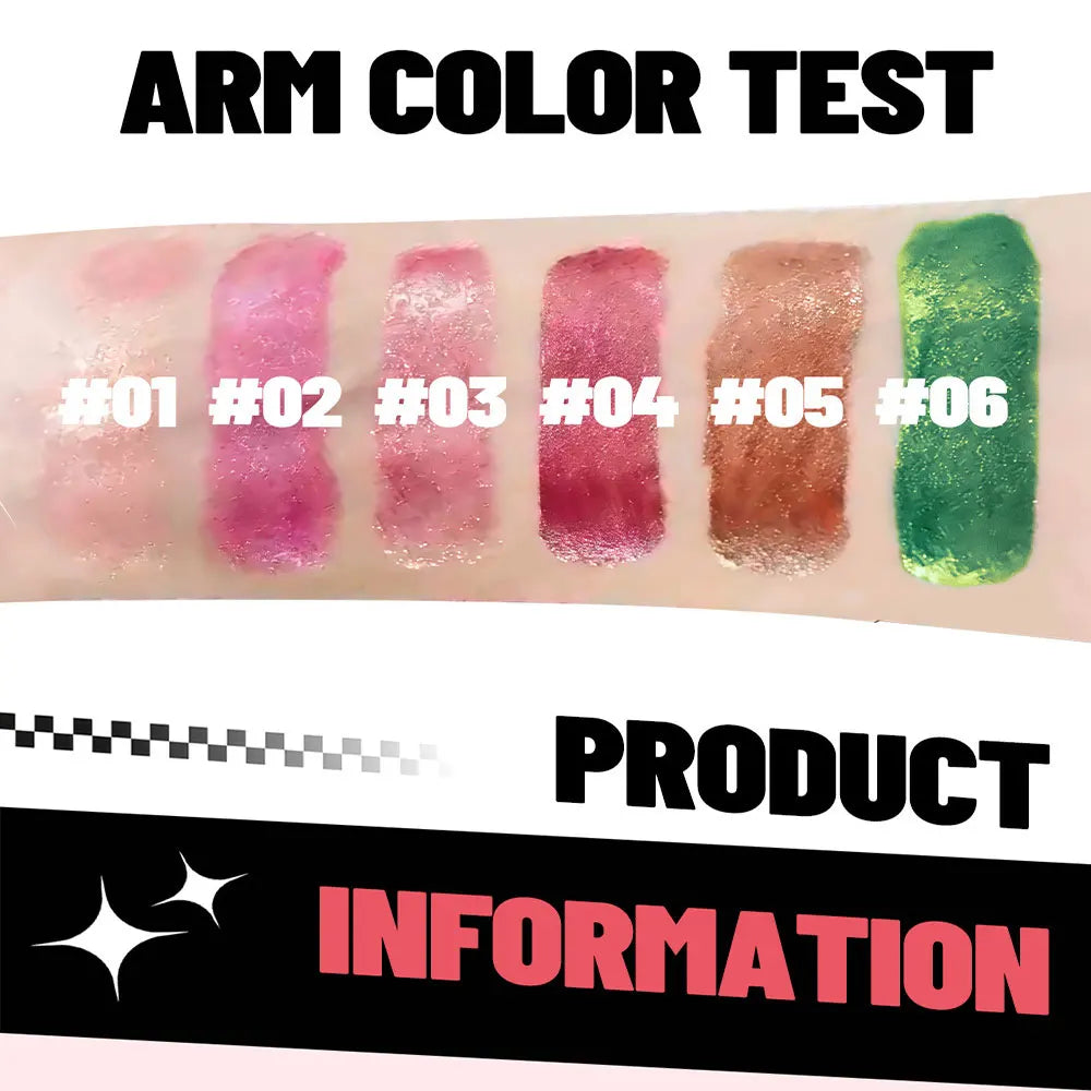 Liquid Lipstick Long Lasting 24H, Metallic Shimmer High Pigment Lip Gloss, Transfer & Smudge Resistant Lip Color