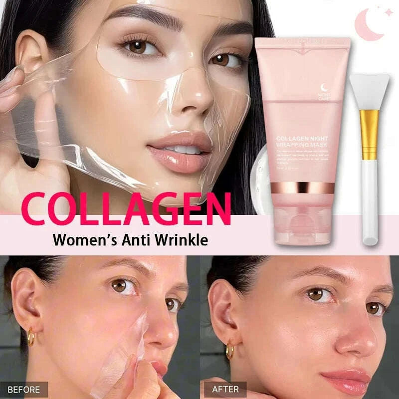 korean-collagen-wrapping-peel-off-facial-mask-elasticity-hydration-reduces-sagging-dullness-hydrolyzed-collagen-skin-carekimlud-womens-fashion-34599008