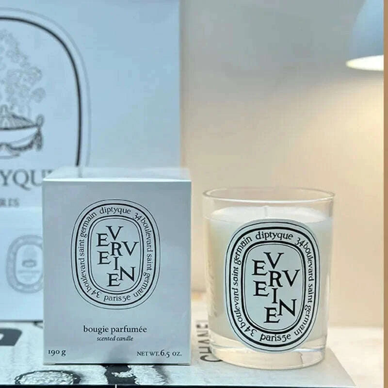 KIMLUD, Romantic Limited Diptyques Candles Sakura Scented Fragrance Candle Light Gift High Quality Aromatherapy Perfume Aroma Home Decor, KIMLUD Womens Clothes