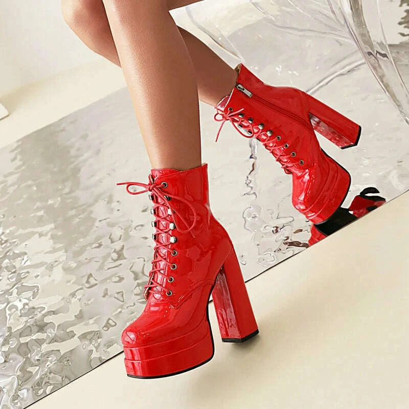 2022-winter-women-ankle-boots-platform-square-high-heel-ladies-ankle-boots-patent-pu-leather-cross-tied-womens-shoes-big-sizekimlud-womens-fashion-34616988