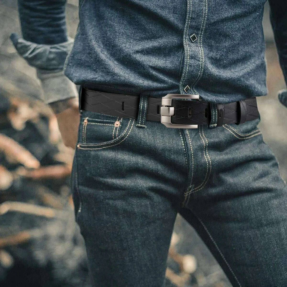 belt-mens-needle-buckle-belt-genuine-leather-pure-cowhide-simple-youth-casual-jeans-mens-pants-belt-trendy-for-young-peokimlud-womens-fashion-34605452