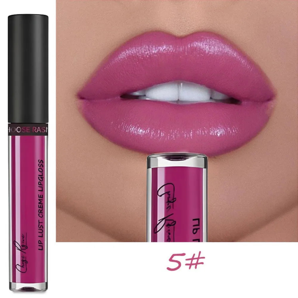 Glossy Lip Gloss Long Lasting Waterproof — Multicolor | KIMLUD