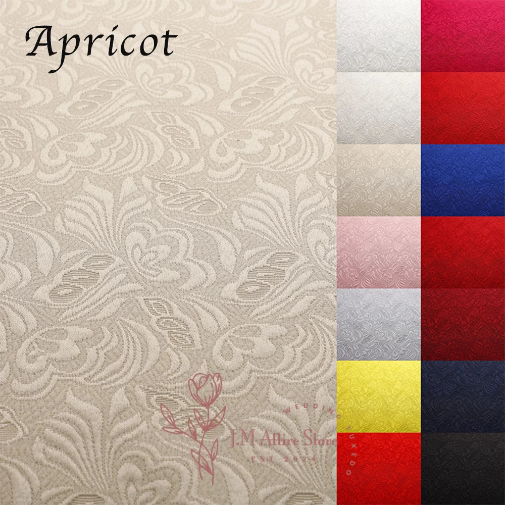 Formal Men's Suits 2 Pieces Blazer Pants Black Jacquard Set for Wedding Dinner Dating Ceremony Banquet Luxury Custom Tuxedo  